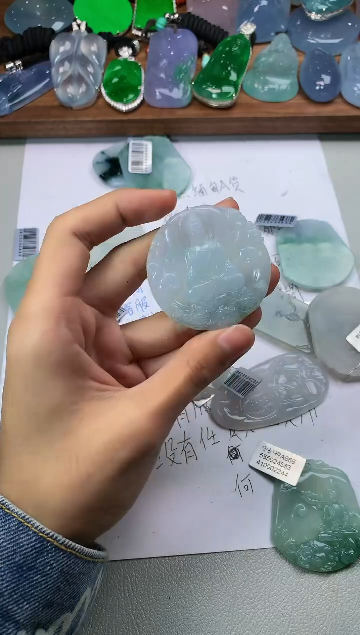 【闪购商品】定制翡翠未镶嵌A毛货不退不换