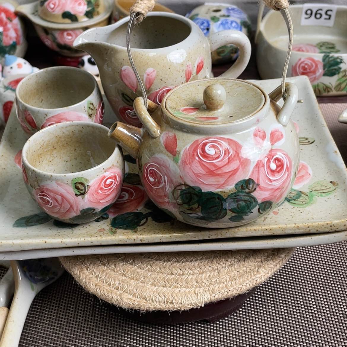【闪购商品】陶瓷盘暖*?