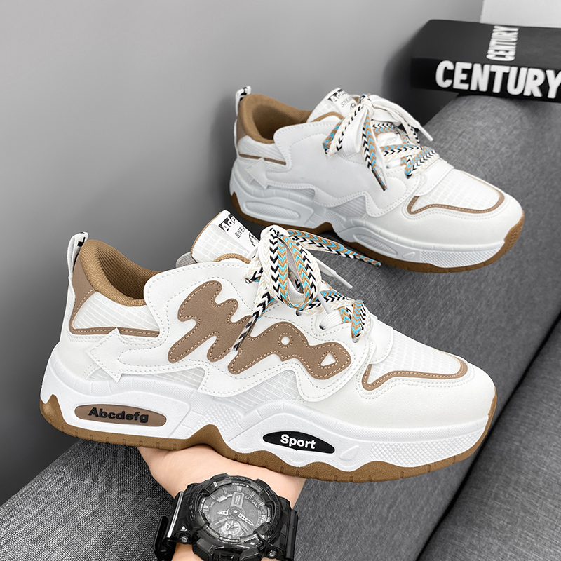 回力特男鞋秋季2023新款男生运动休闲板鞋厚底百搭防滑小白老爹潮