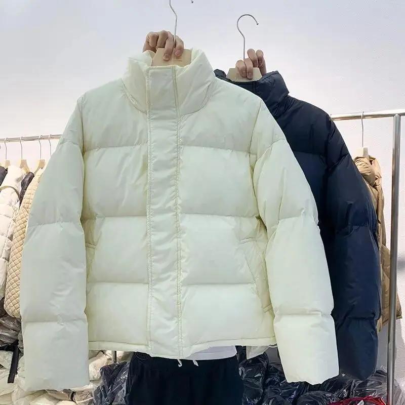 羽服女短款年新款秋冬季韩版小个子加厚面包服袄外套衣时尚