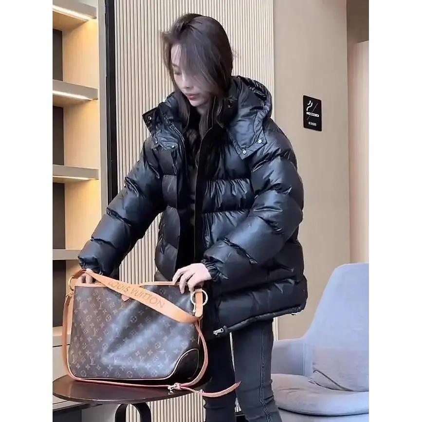断码清仓羽绒服双11特卖2023秋冬季新款韩版宽松连帽短款加厚羽款