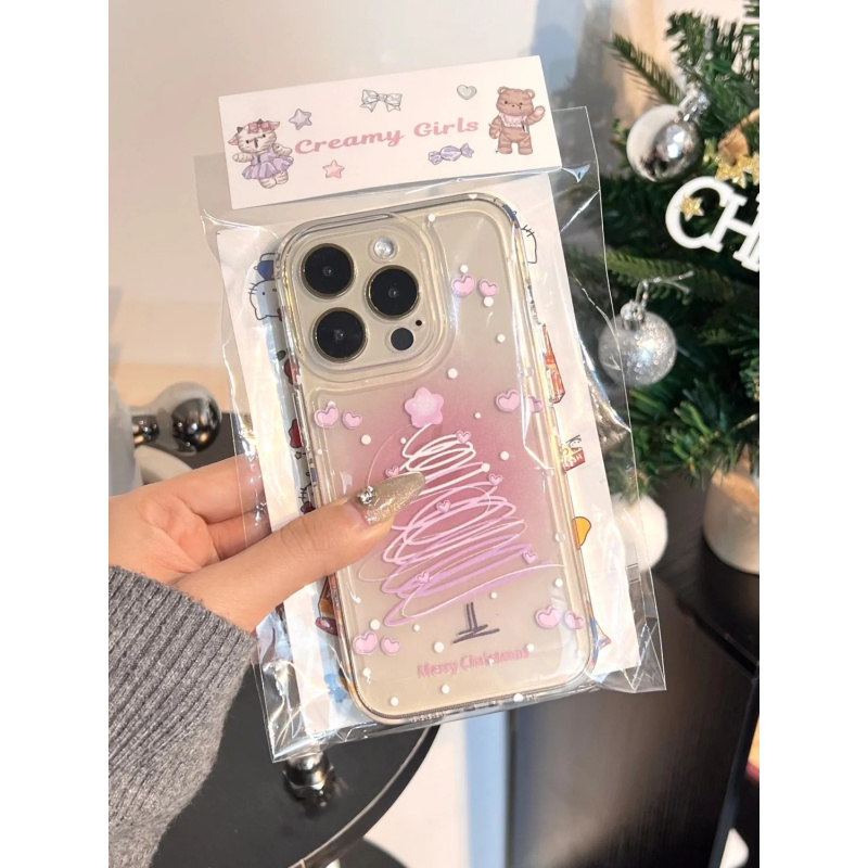 晕染爱心烟花苹果华为oppo小米vivo全包iPhone12/13/14/15手机壳