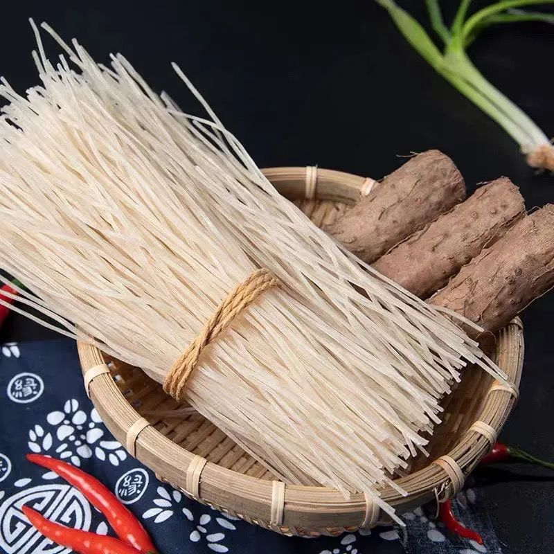 铁棍山药粉条糯软劲道炒菜炖菜凉拌粉条传统筋道爽滑250g/袋年货