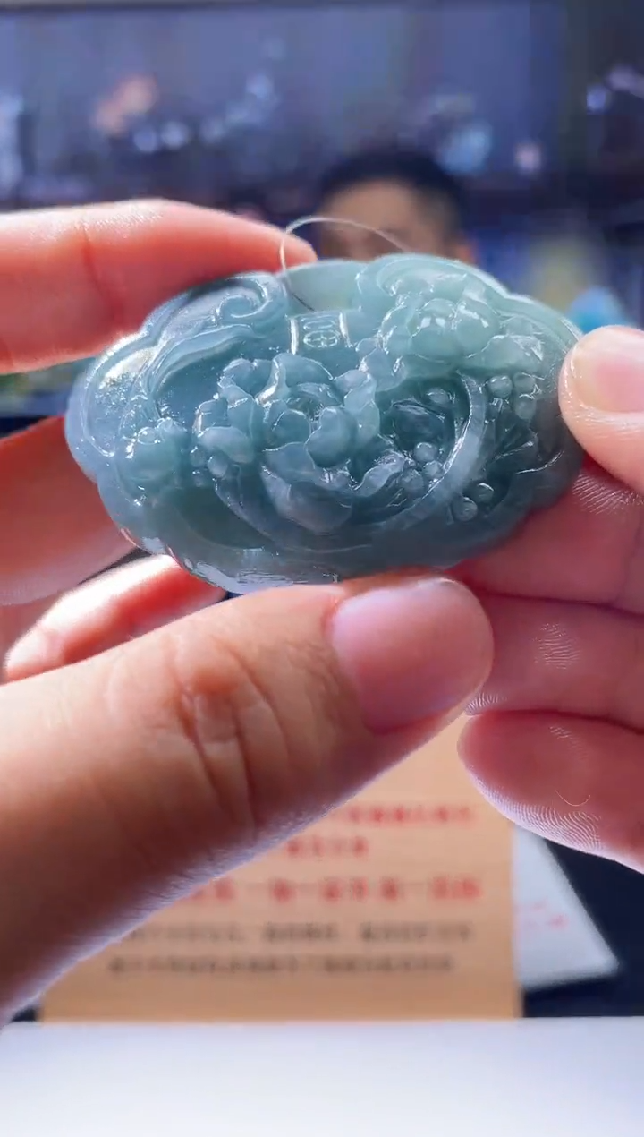 【闪购商品】定制翡翠未镶嵌24-毛货挂件需要抛光