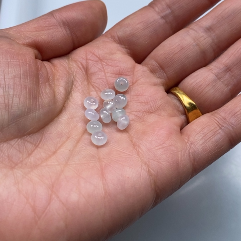 【闪购商品】翡翠散珠11颗未镶嵌加工定制