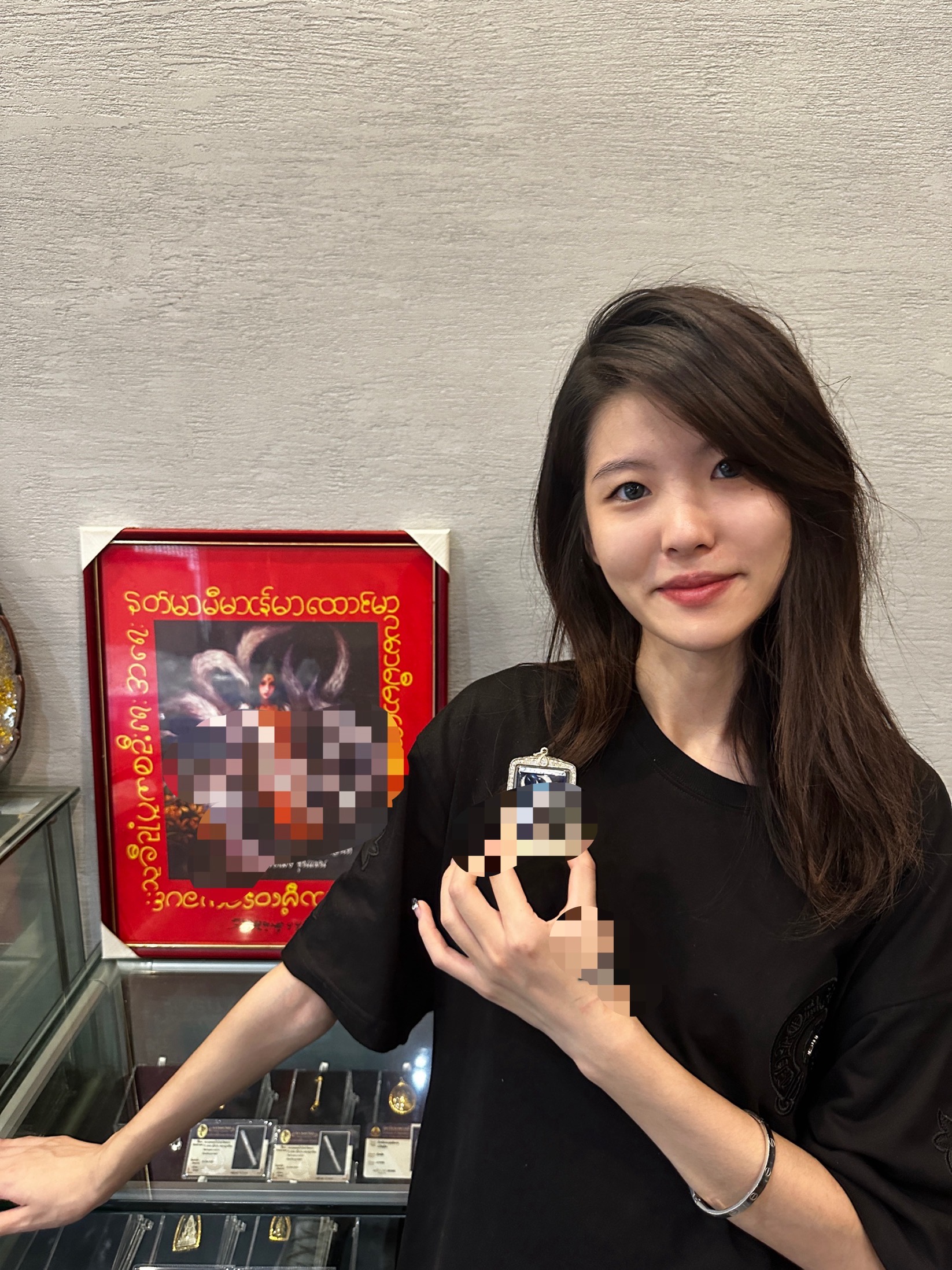 Lp牌牌 差价专用链接 紫色粉质手链牌牌