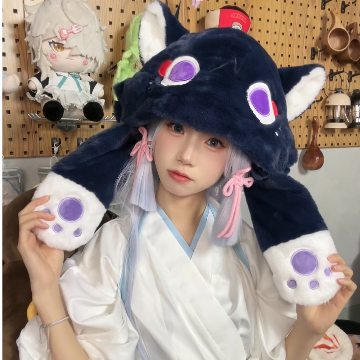 【原力赏】散猫猫头套预售