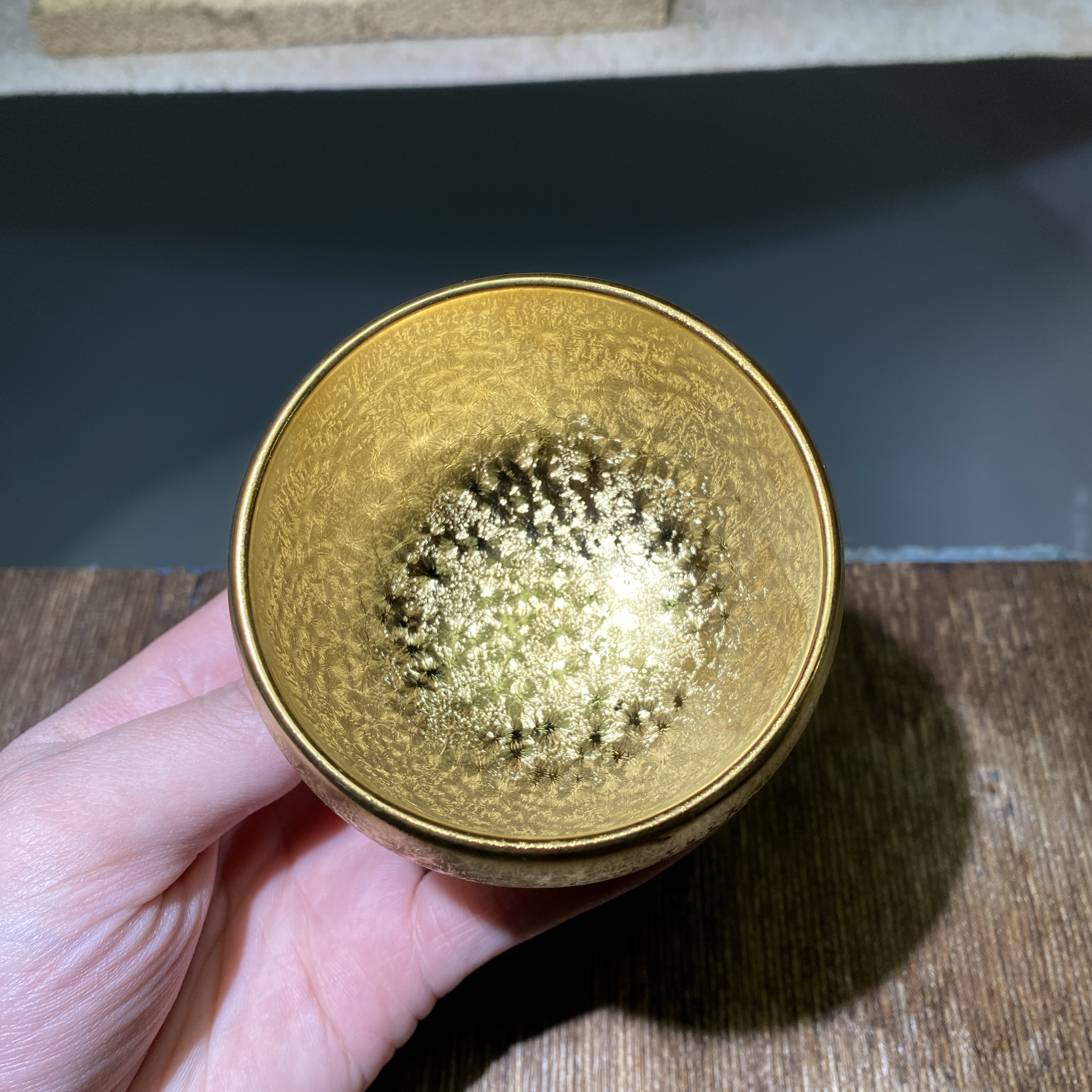 【金色传说】高端陶瓷茶杯家用茶具杯子主人杯