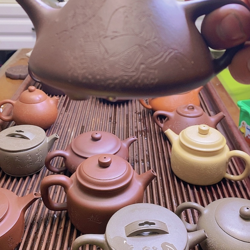 【闪购商品】红泥茶壶九*