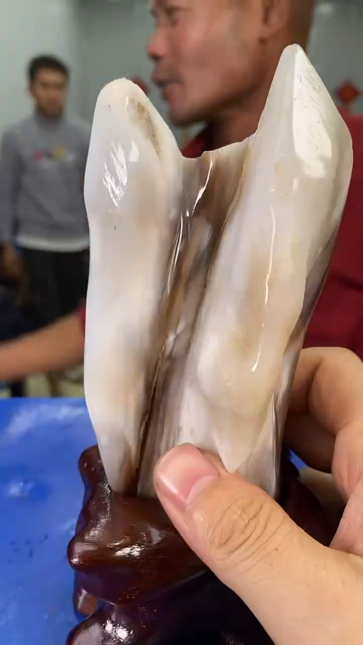 【闪购商品】硅化玉摆件未镶嵌64