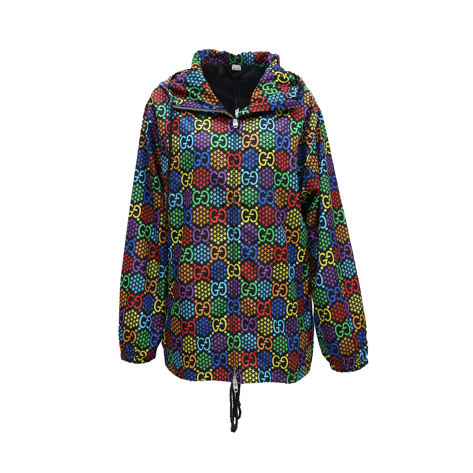 99新  -80 小花6娜 46码 GUCCI 外套 黑色
