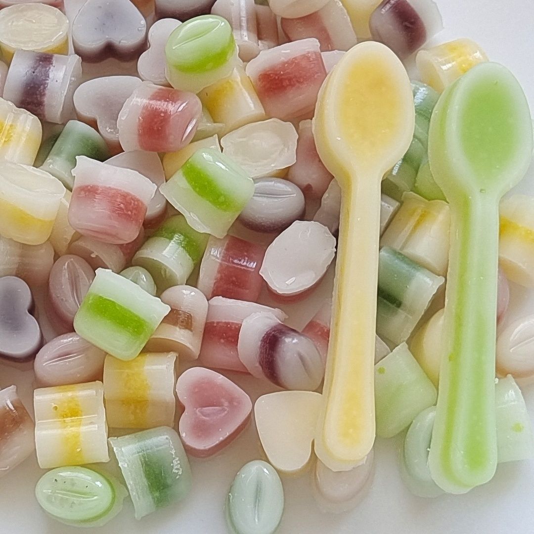 蜡瓶糖一口秒爆浆+两个勺子蜡瓶糖纯手工店铺网红零食可