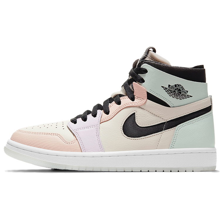 耐克NIKE Air Jordan 1 AJ1马卡龙 复活节高帮女篮球鞋CT0979-101