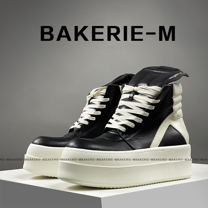 【BAKERIE-M】RO联名大鞋舌厚底增高休闲板鞋百搭户外运动风潮流