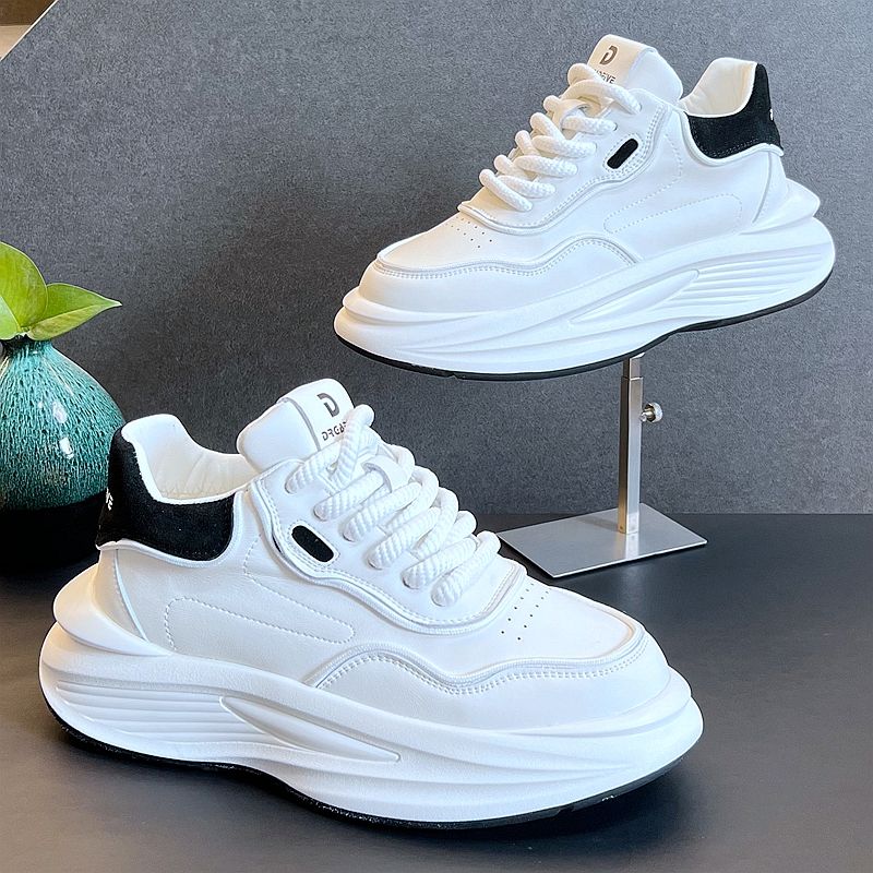 网红休闲鞋男超火爆款小白鞋2023秋冬老爹鞋增高男士运动鞋高品质