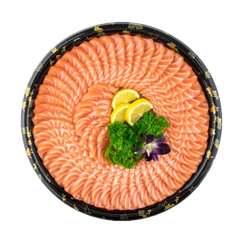 三文鱼（ 鱼中段带皮称重可切片：鱼肉+鱼腩）