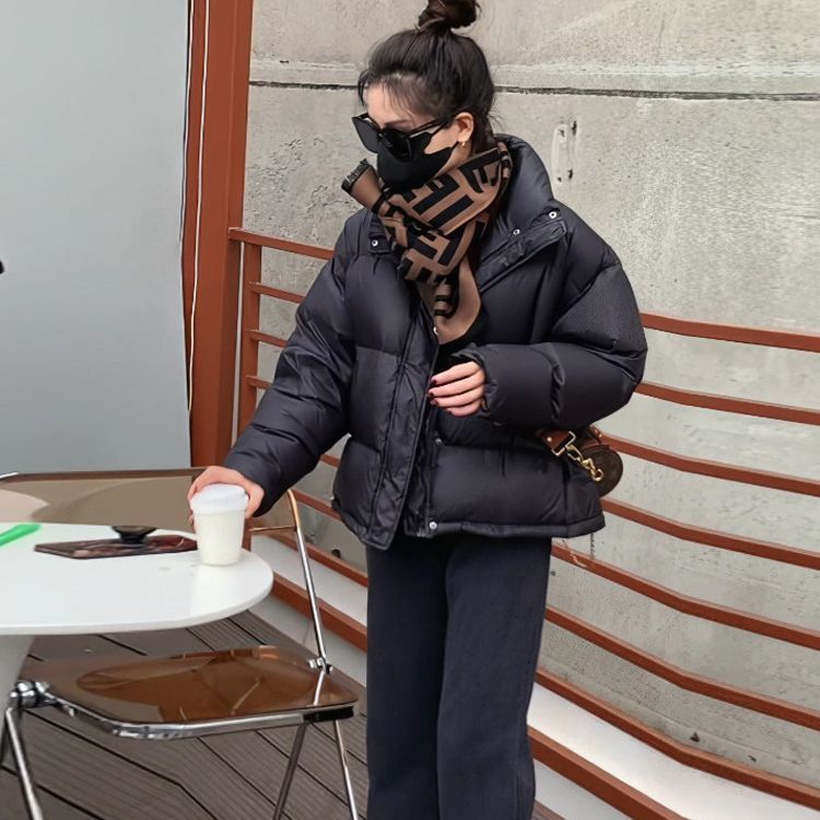 波司澄羽绒棉服女冬短款韩版棉衣2023年新款韩版宽松小个子加厚百