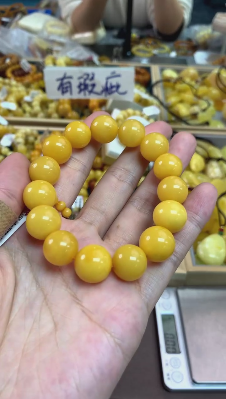【闪购商品】蜜蜡颈饰未镶嵌80