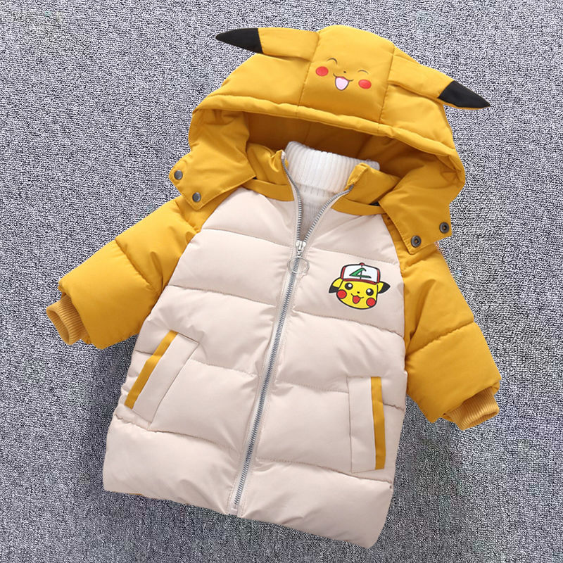 2023婴幼儿童装冬季中长款加厚棉衣小童面包服棉袄宝宝加