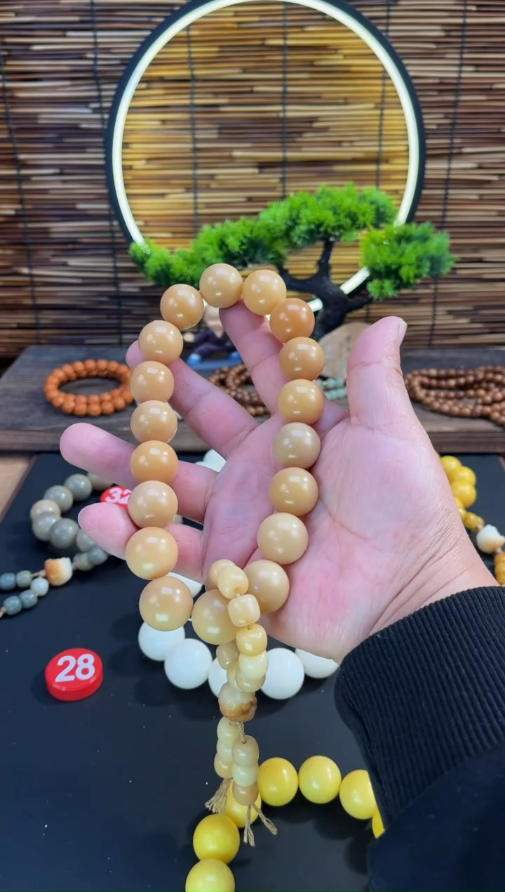 【闪购商品】菩提根/象牙果吊坠风化18籽