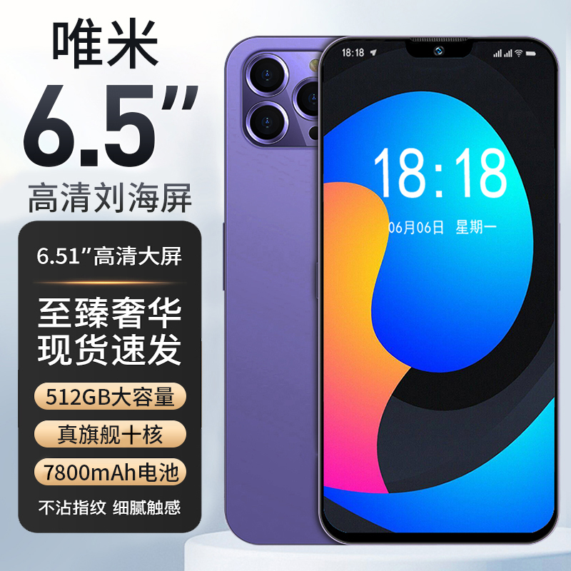 【官方正品】新款512G高端商务人脸双卡双待全网通智能手机