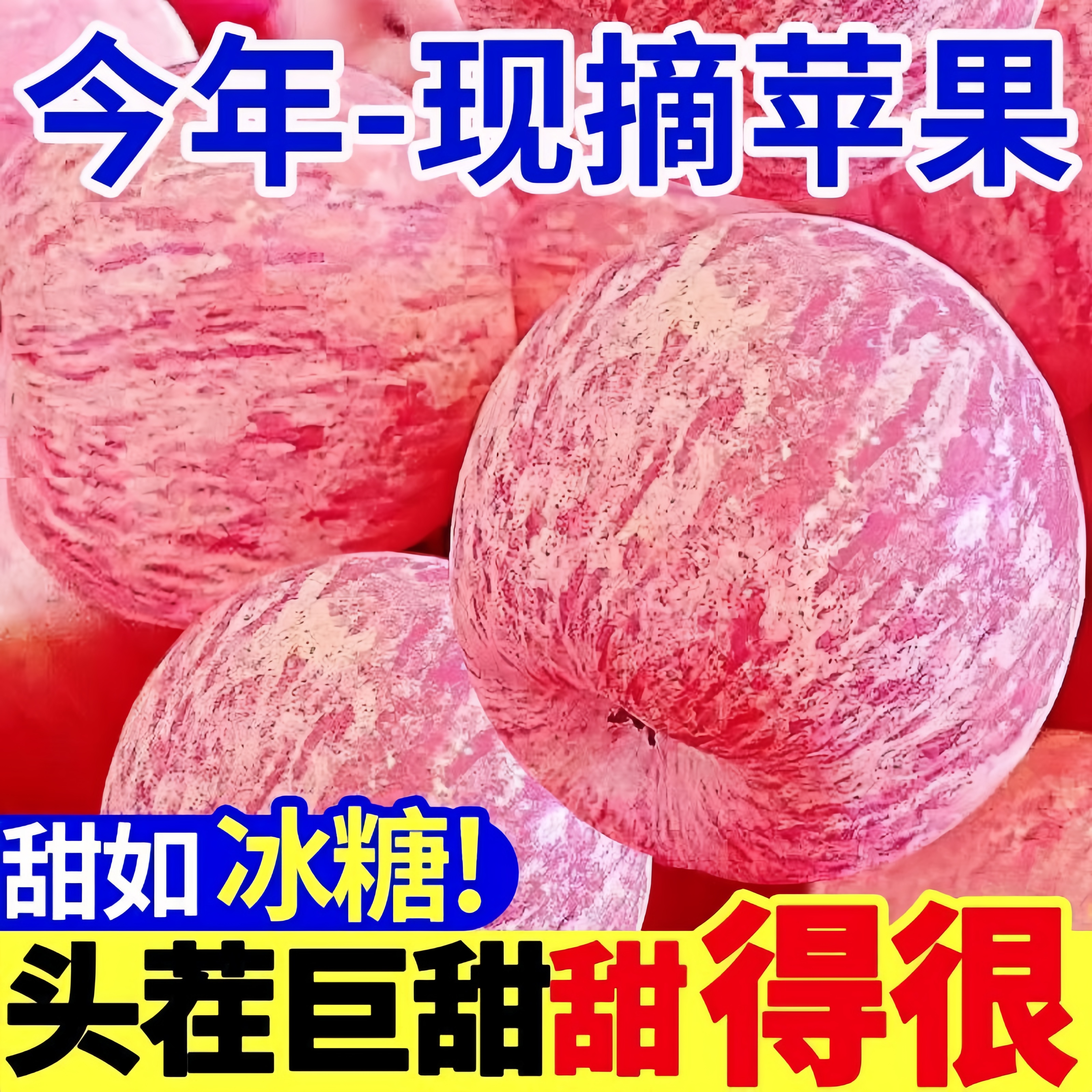 现摘陕西农家脆甜红富士苹果当季新鲜多汁细腻孕妇水果2斤5斤10斤