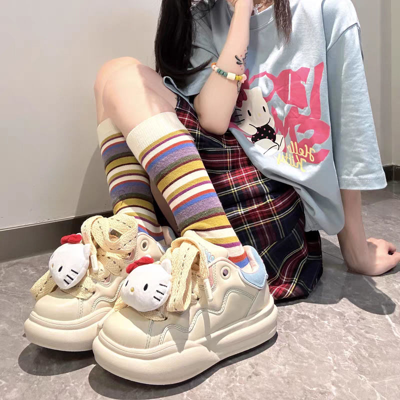 回力潮品美式高街面包鞋女气派潮流鞋子女春秋款百搭休闲板鞋外穿