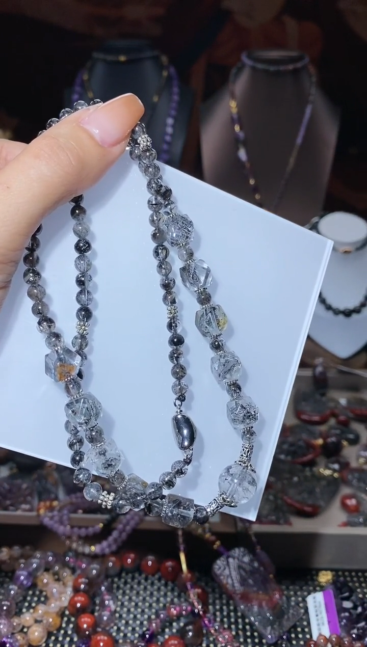 【闪购商品】水晶项链未镶嵌闪灵钻