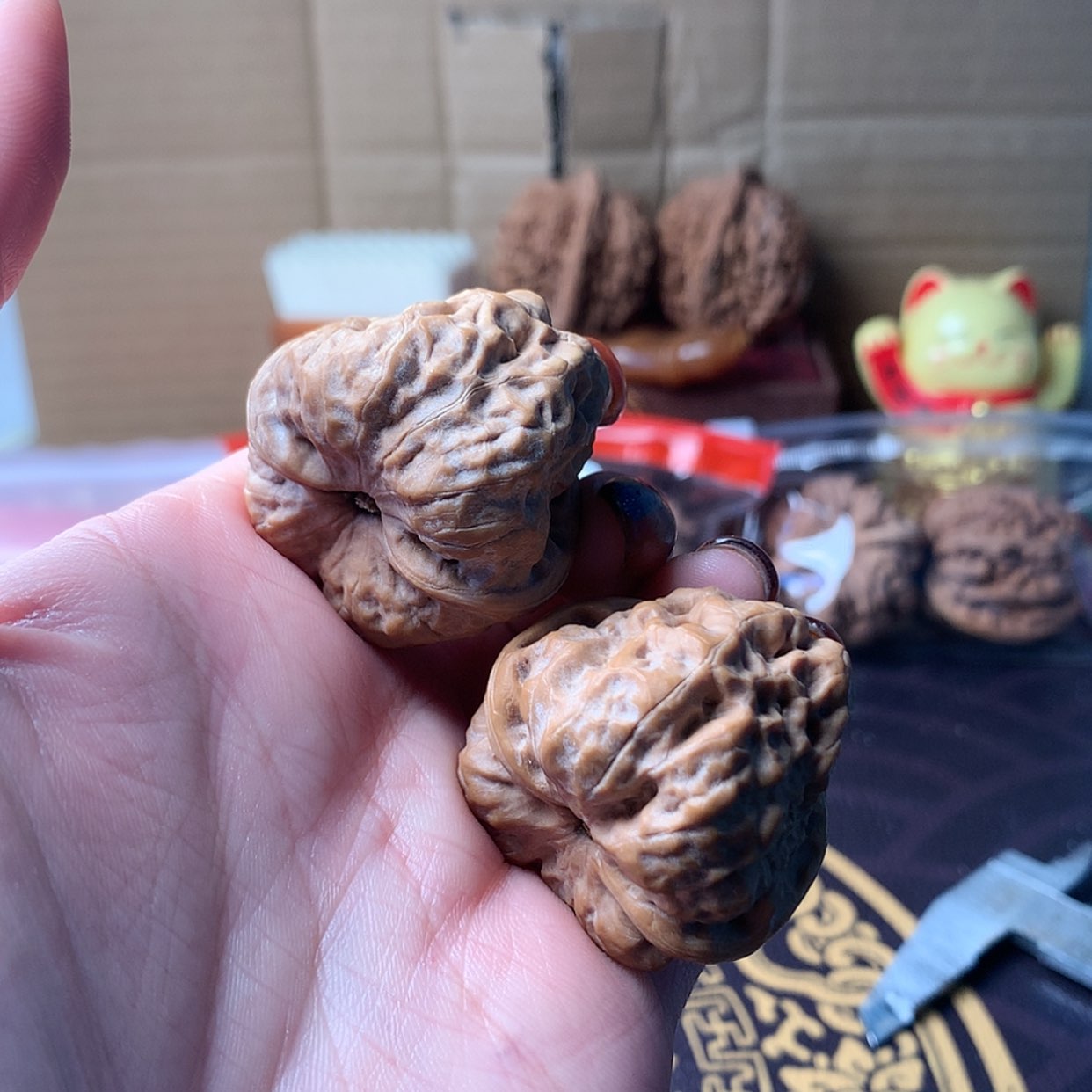 【闪购商品】文玩核桃吊坠左**看