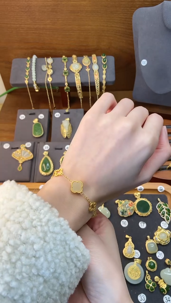 【闪购商品】和田玉手链未镶嵌1