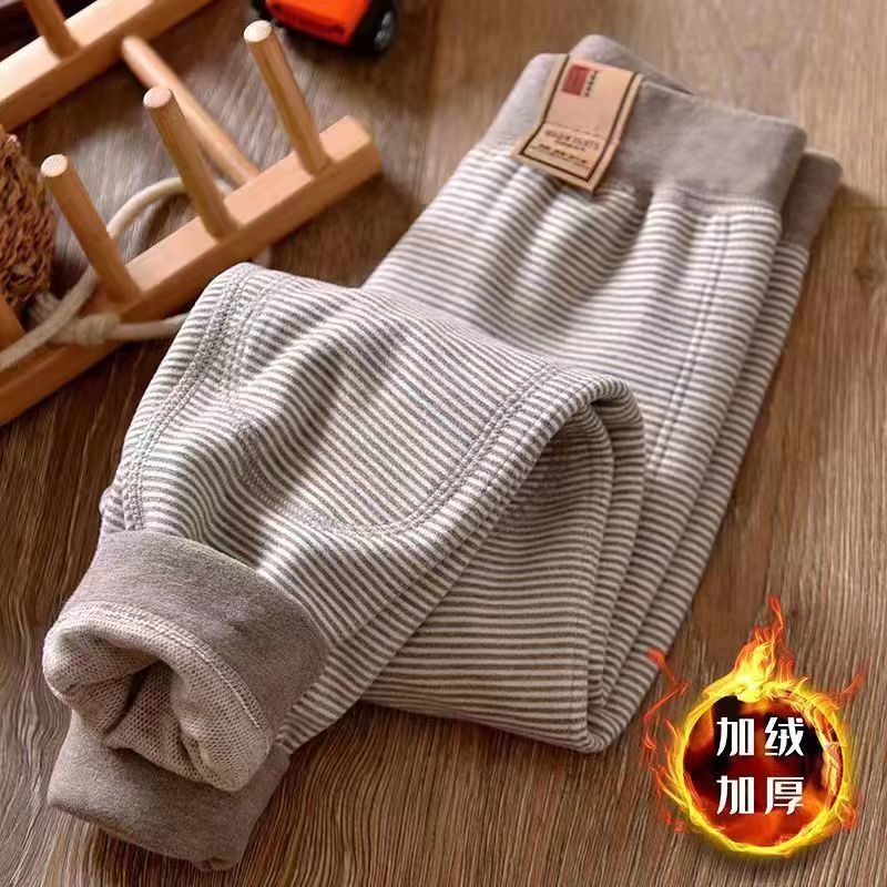 校服神器保暖裤德绒发热儿童加绒中大童男童秋冬季打底裤加厚秋裤