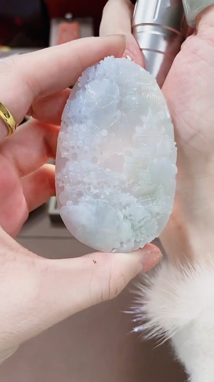 【闪购商品】翡翠把件未镶嵌山水牌1