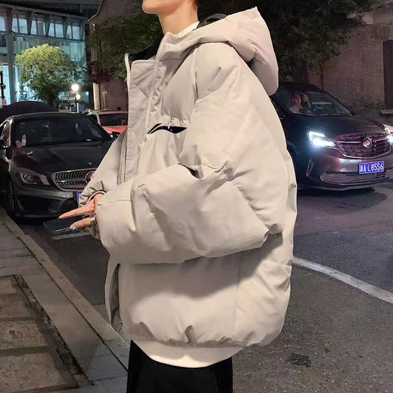 波司豋港风羽绒服服男士外套2022年新款秋冬季加厚棉衣潮牌连帽面