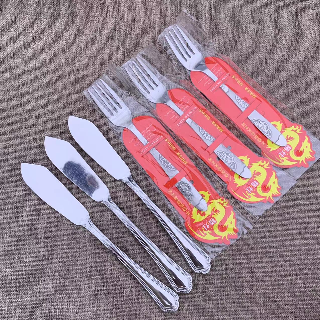 T018亗黄油套装3叉3勺 小主丨 豆芽 婴童餐椅厂家浮力