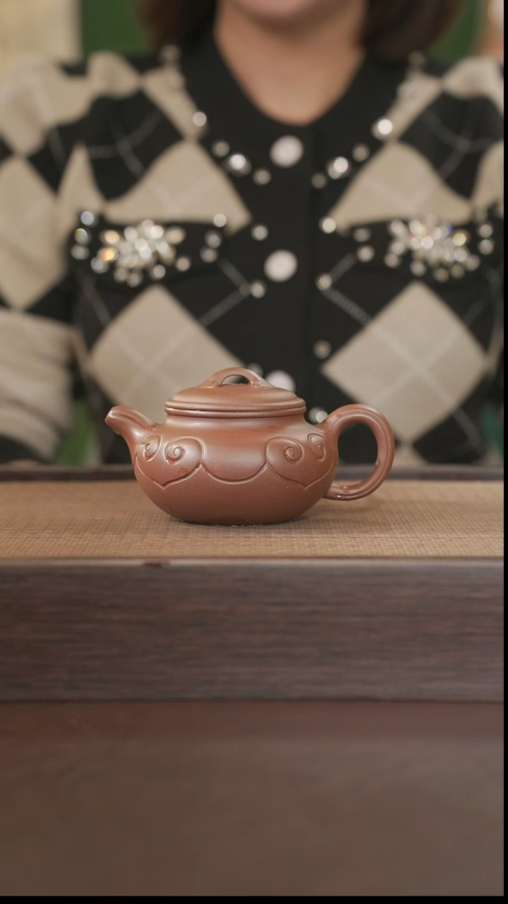 【闪购商品】紫砂茶壶如意仿古