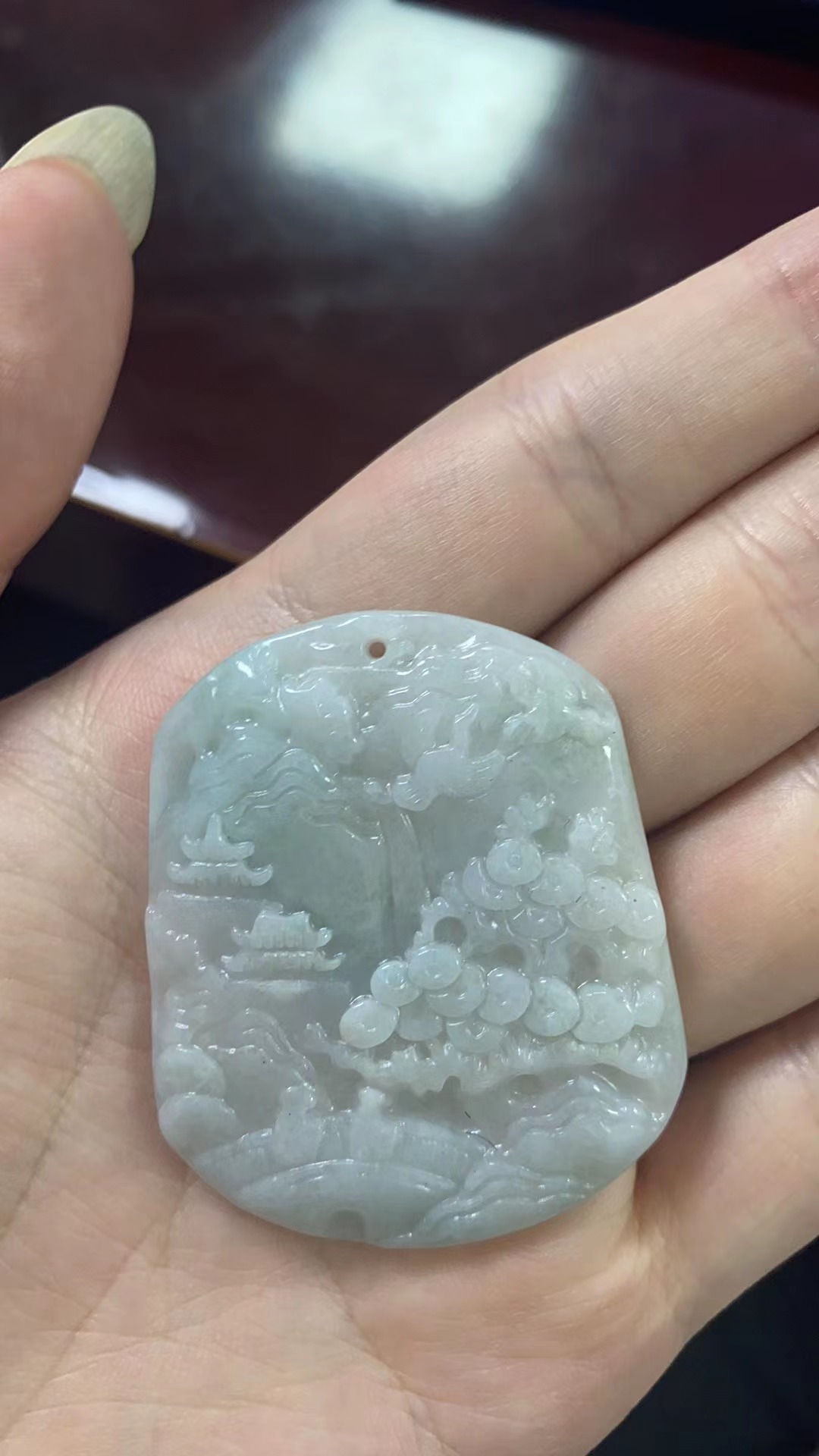 a17缅甸a货翡翠挂件