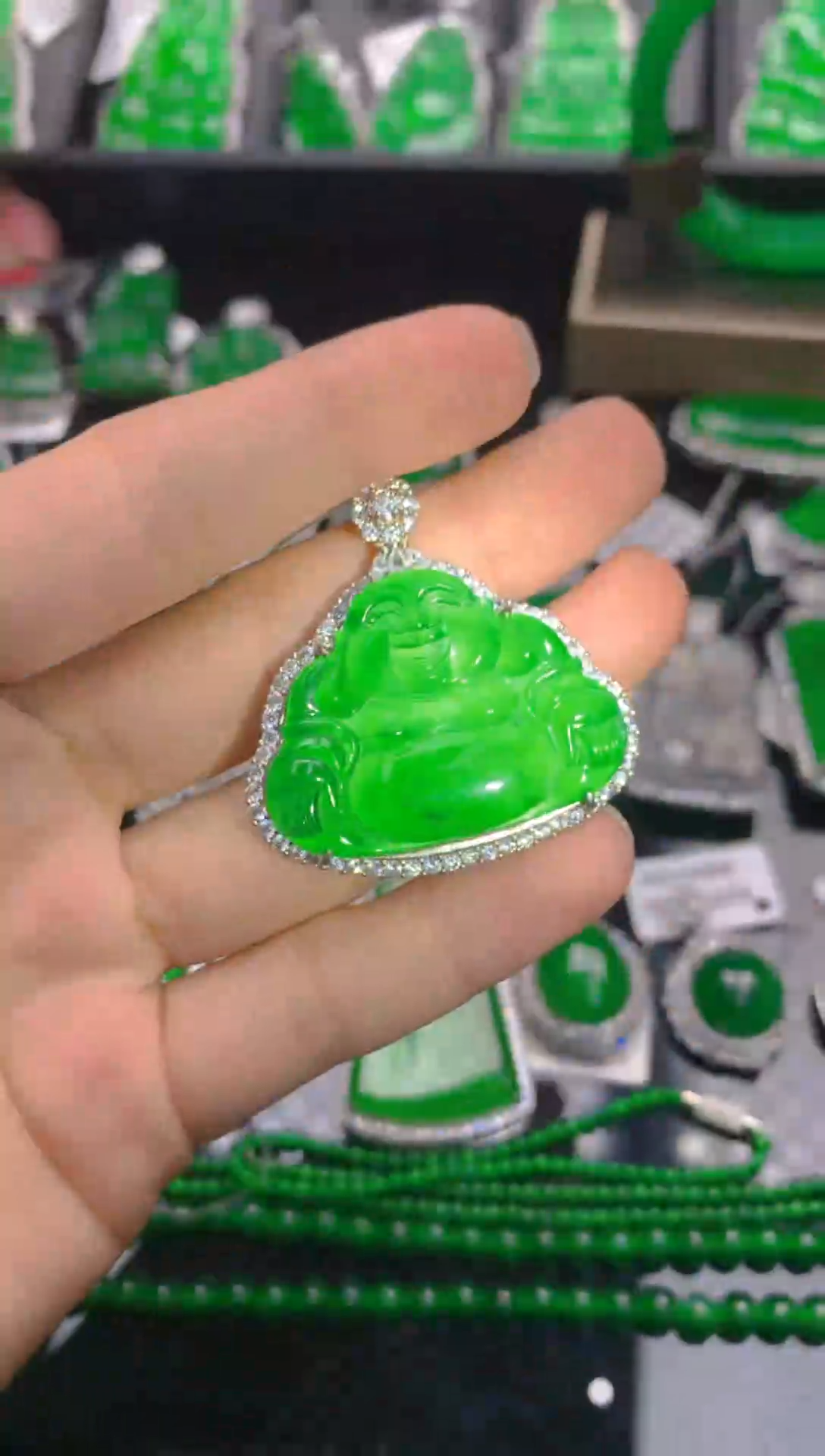 【闪购商品】翡翠颈饰银S925镶嵌08`多样性发货（只发一件）