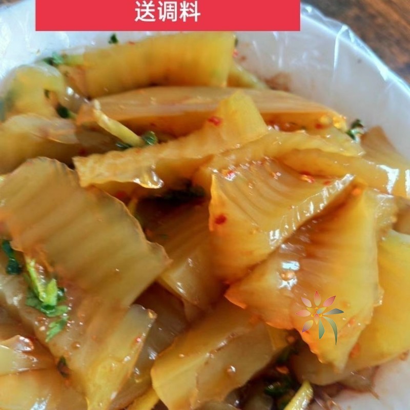 苏北绿豆凉粉即食连云港特产纯手工自制成品新鲜小吃/0lb蔬菜组合