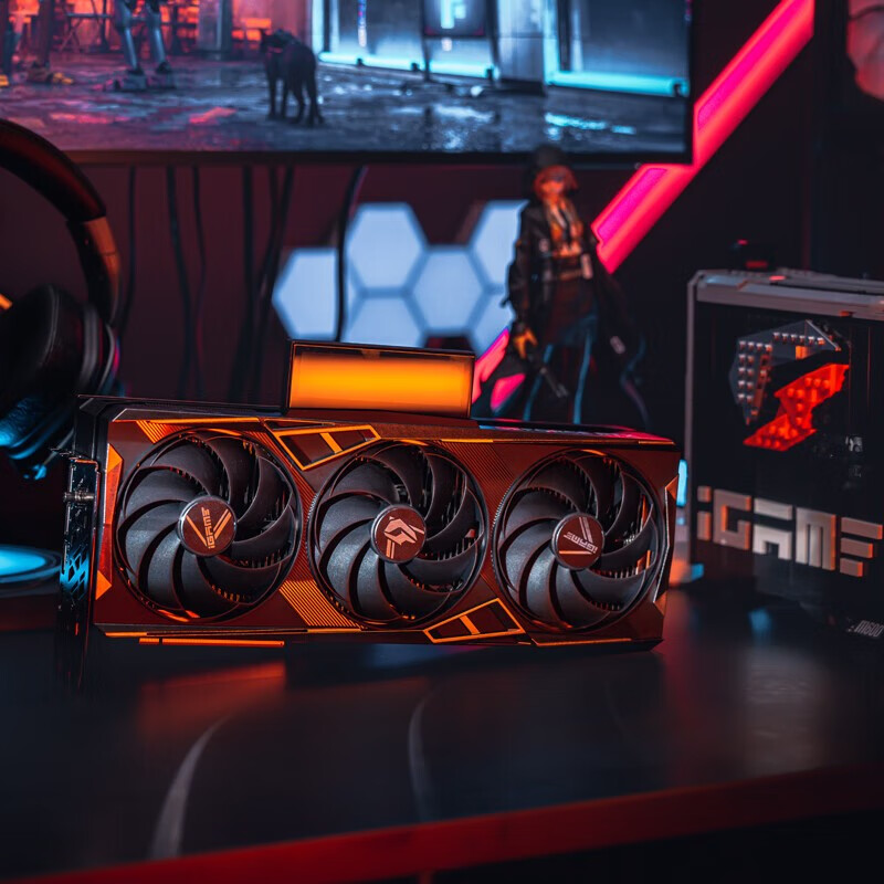 七彩虹RTX4070火神电脑游戏电竞显卡【RTX407012G】火神OC