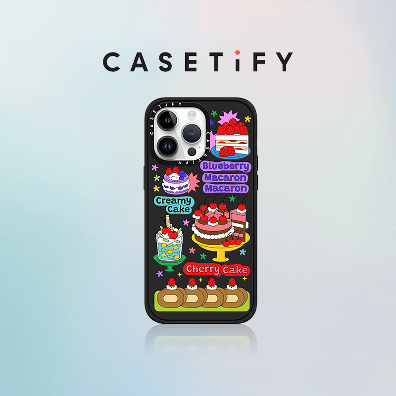 达人】CASETiFY 可爱甜品用于iPhone15/Plus/Pro/Max手机壳_3C数码家电