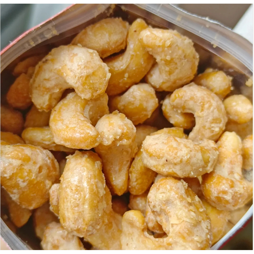 大果炭烧腰果新货炭烧腰果仁含罐炭烤腰果坚果零食年货精选装 10g