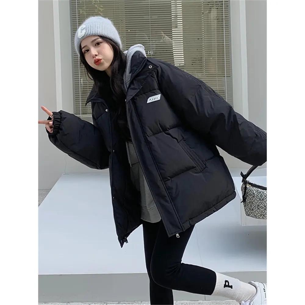 新款高级感炸街嘉兴九江羽绒服女款今年爆款棉服2023棉衣/非半身