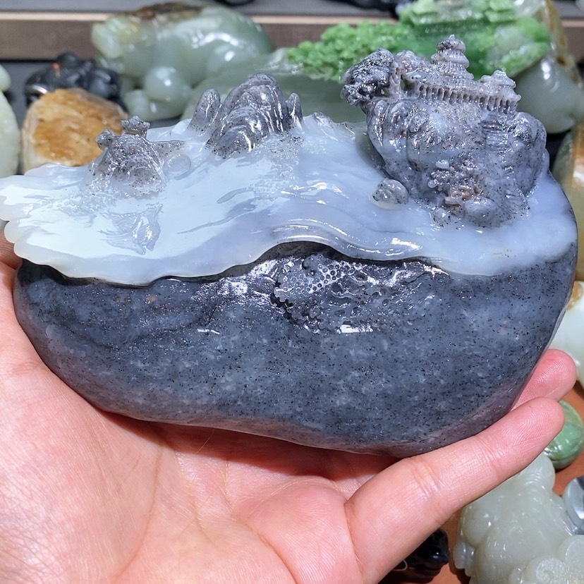 【闪购商品】和田玉挂件未镶嵌自****康