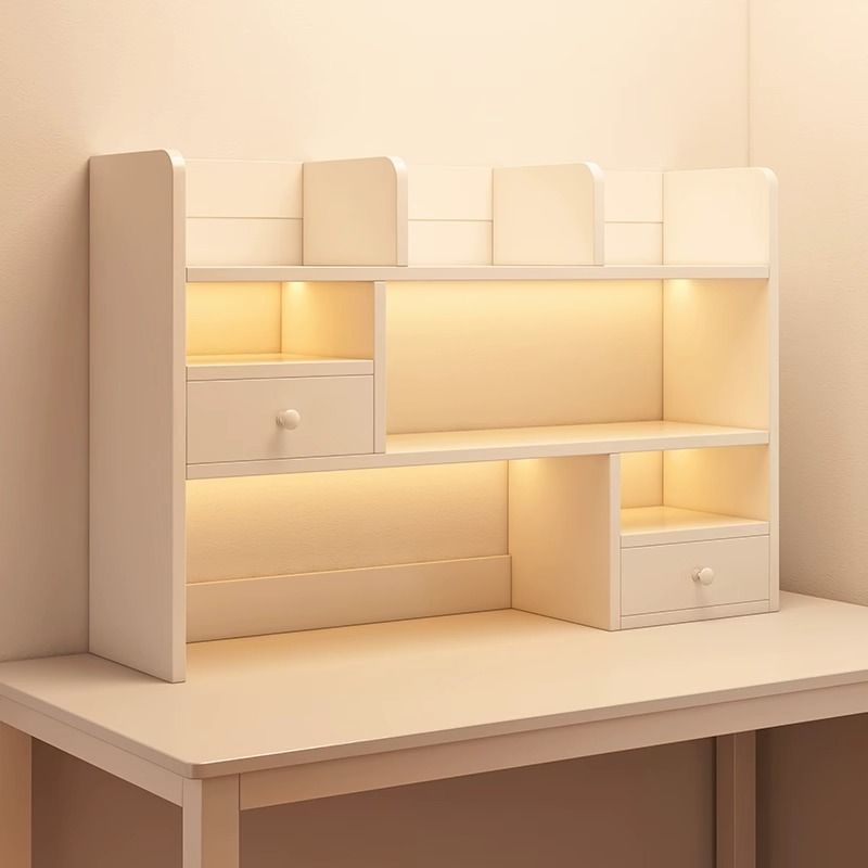 【小扬哥力推】卧室办公室桌上小型多层架子客厅书桌收纳简易书柜