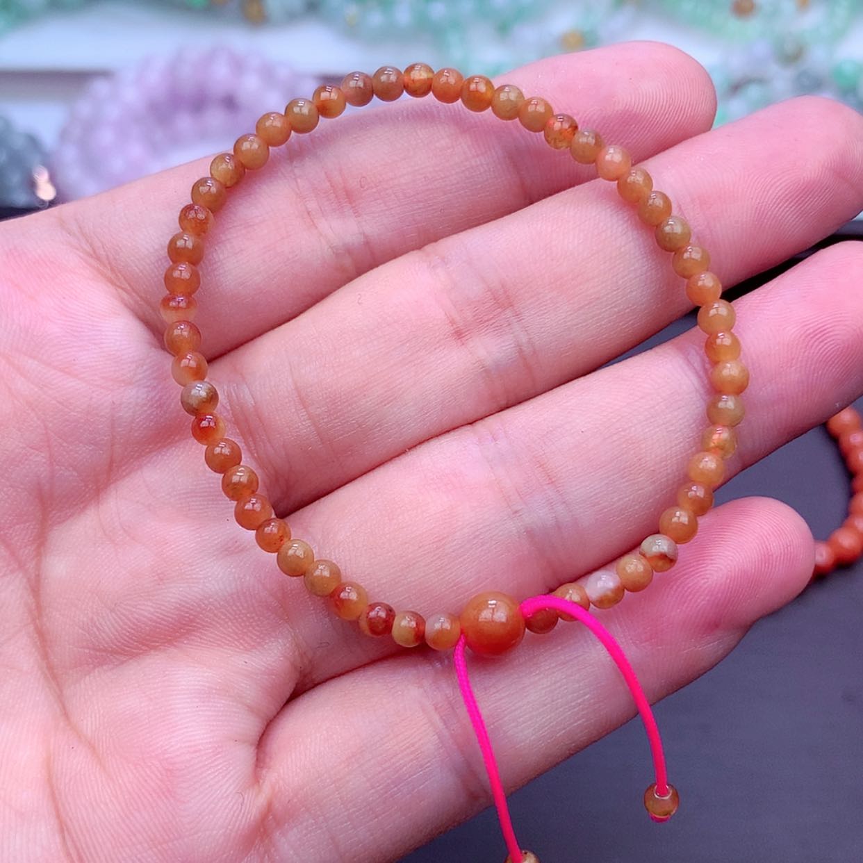 【闪购商品】翡翠手链未镶嵌大**炽