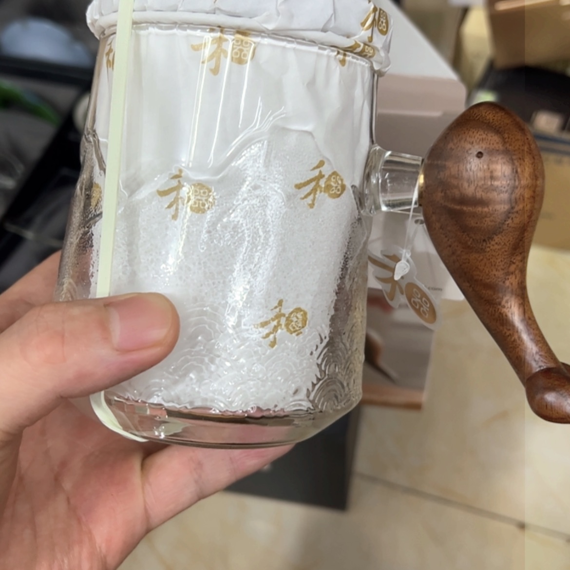 【闪购商品】玻璃✨****✨悦鲲杯 透明
