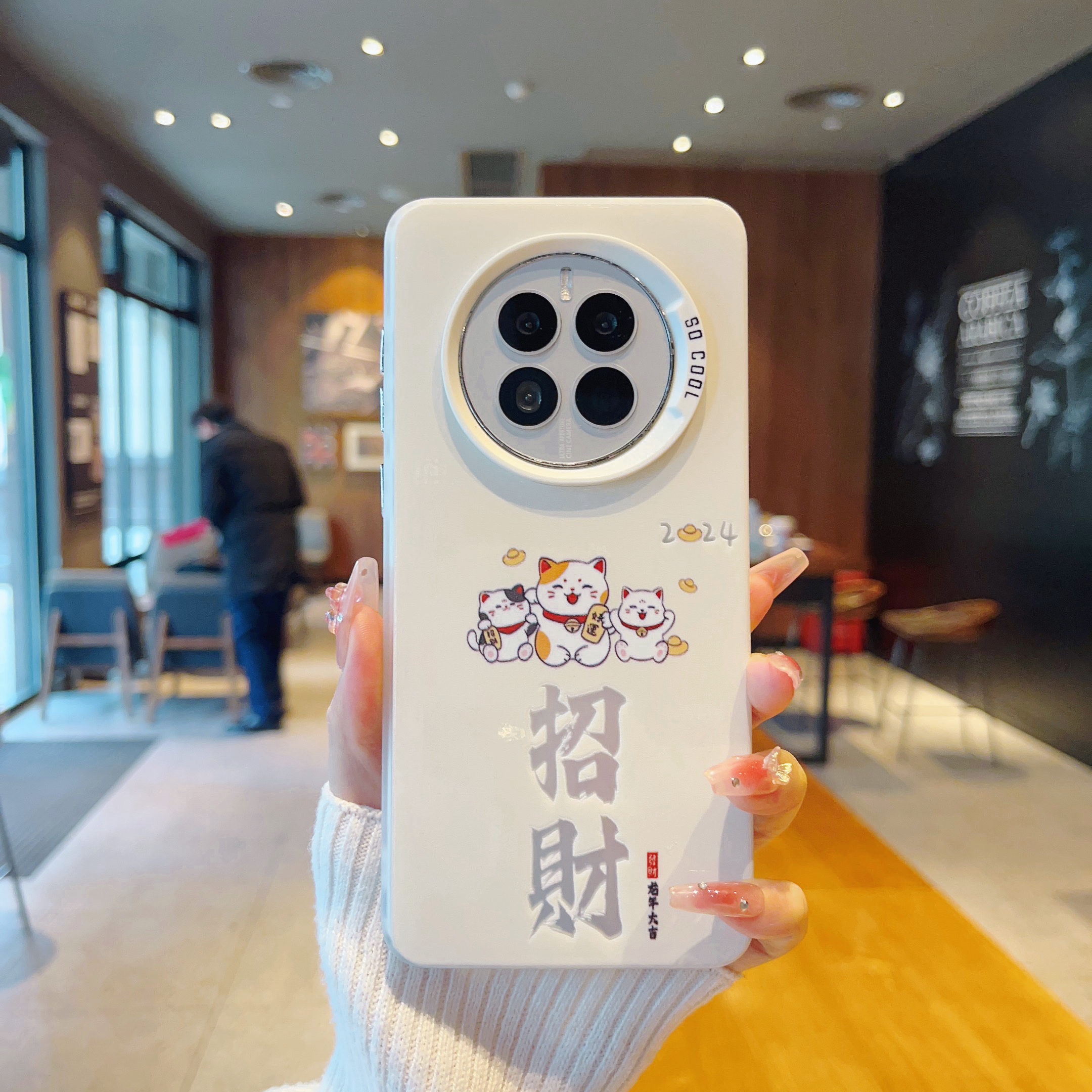 （华为Mate50系列）磨砂彩银适用华为Mate50/50E/Mate50Pro手机壳潮