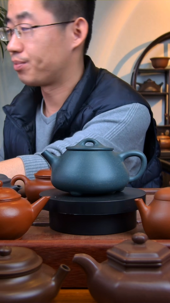 【闪购商品】紫砂茶壶平盖石瓢