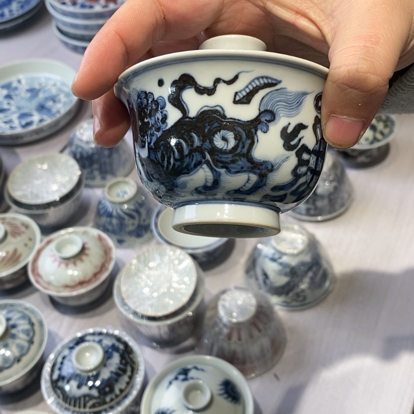 【闪购商品】瓷盖碗