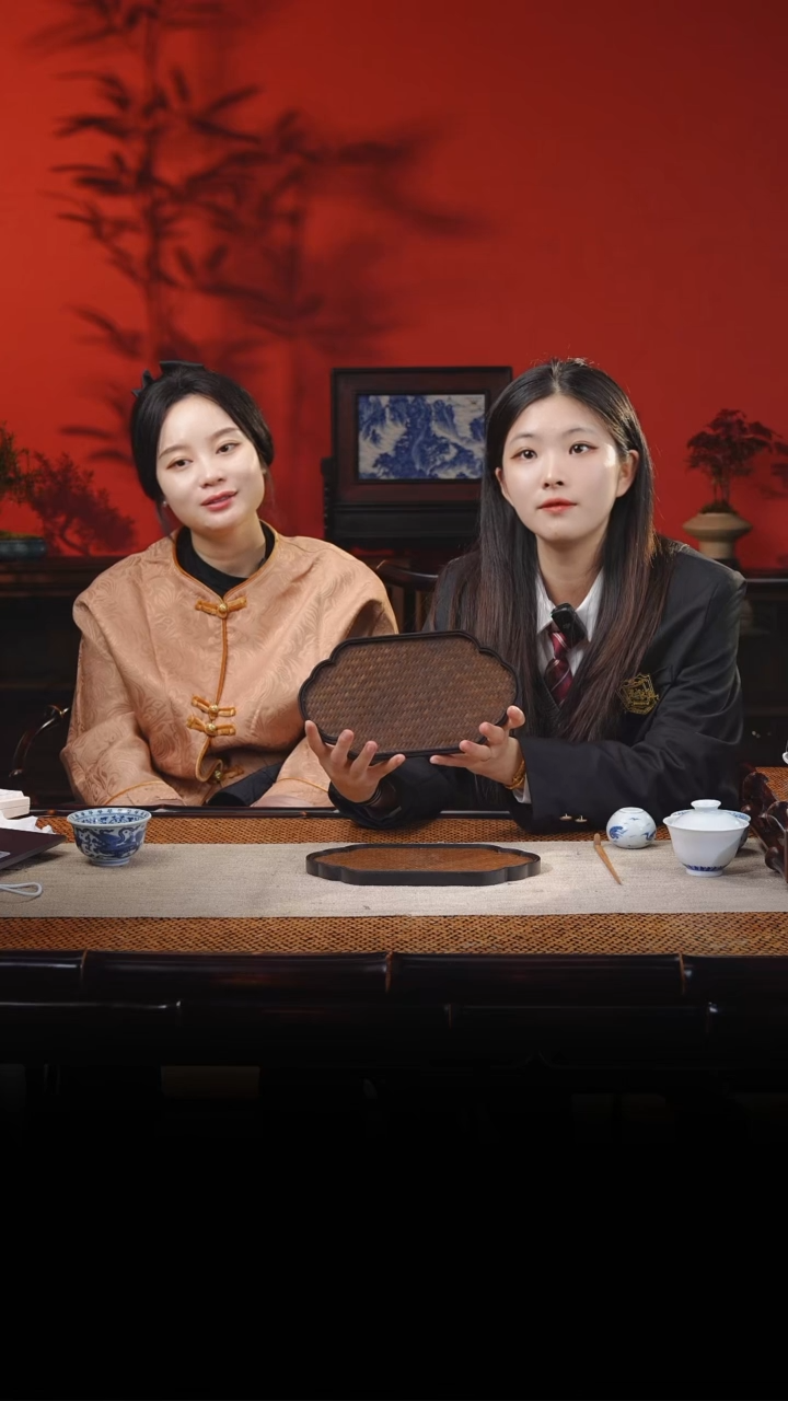 【闪购商品】竹制祥云茶盘